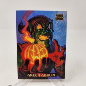 1994 Marvel Masterpieces #44 Green Goblin Trading Card Fleer (b24)